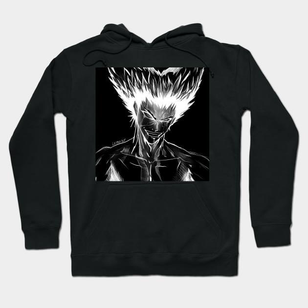 the wolf in black martial arts ecopop portrait of madness Hoodie by jorge_lebeau